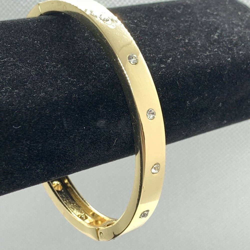 Bangle Hinge Crystal Bracelet